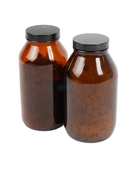 Brown Glass Bottle Medium